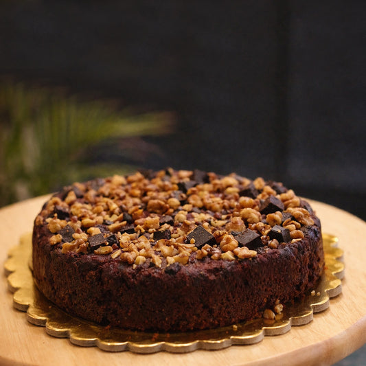 Beetroot Walnut Cake