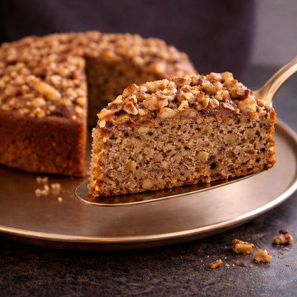 Apple Cinnamon Walnut Crumb Cake